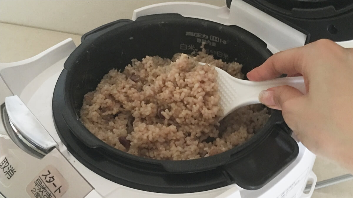 数日間保温してつくる、酵素玄米、寝かせ玄米